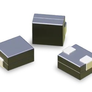 IN ferrite-bead power inductor series showing compact surface-mount inductors with molded ferrite housings and terminals