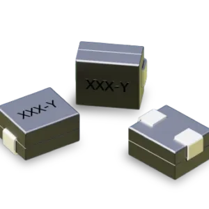 LP02-2 ferrite-bead power inductor showing compact molded housing and surface-mount terminals