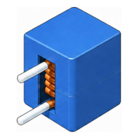 Compact powdered-iron inductor