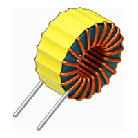 Toroidal powdered-iron inductor